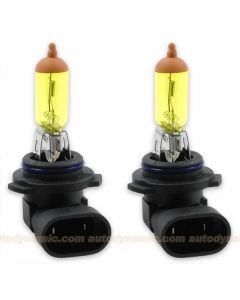 Opti-Blue 9006 Pure Yellow 12V 55W Halogen Bulb *Pair*