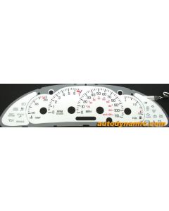 Pontiac Sunfire 00-02 with Tach Glow Gauges Blue/Green