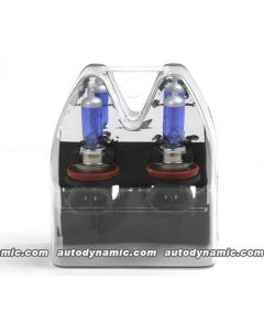 Opti-Blue H11 12V 55W Super White Xenon Light Halogen Bulb 5000k *Pair*