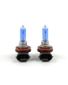 Opti-Blue H9 12V 65W Super White Xenon Light Bulb 5000k *Pair*