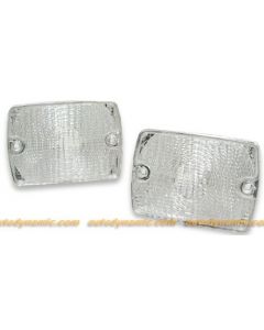 Jeep Wangler 87-93 Clear Front Bumper Lamps 