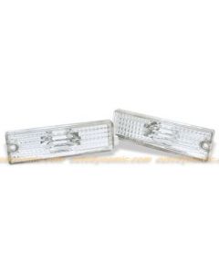 Chevy Camaro 93-02 Clear Bumper / Pontiac Firebird 98-01 Diamond Clear Rear Bumper Side Lamps