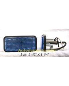 Universal Side Marker (Square Style Blue) 004B