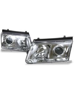 Volkswagen Passat Late 97-00 B5 Chrome Housing Projector 